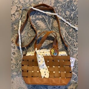 Disney Parks Snow White Brown Leather-style bag. Smoke free pet free home